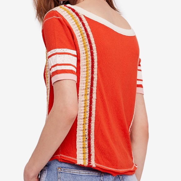 💫FP First place cotton crochet-trim T-shirt - Picture 2 of 3